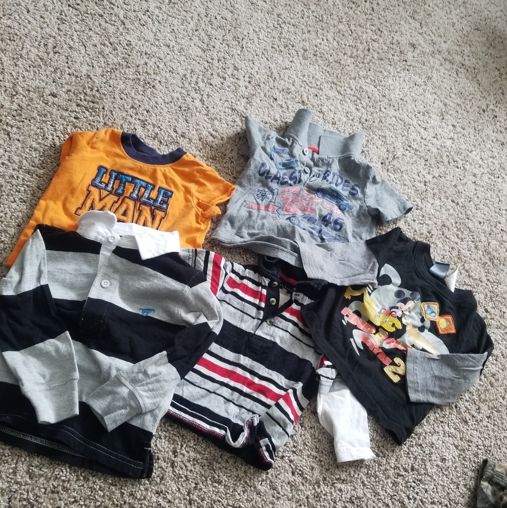 Boys tee shirt lot